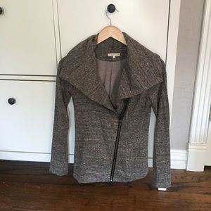NWOT Skylar Asymmetrical Knit Zip Up (stitch fix)